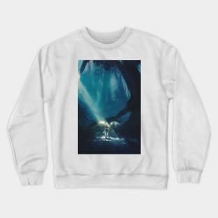 Armored Angel in the Forest Crewneck Sweatshirt
